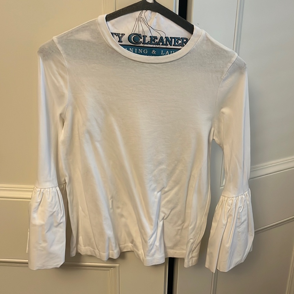 English Factory bell sleeve top XS